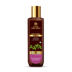 Khadi Organique Anti-Dandruff Hair Oil, 200ml- Rejuvenates, Eliminates Dandruff, For All Hair Types